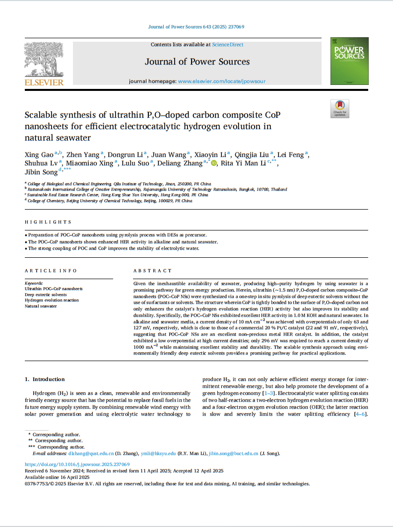 뻯ѧѧԺڡJournal of Power Sources